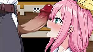 Girl Does Anything to Make 100 Friends in Hentai