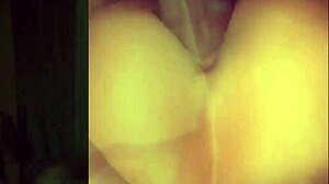 Petite White Girlfriend Bends Over For Massive Black Cock Creampie!