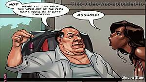 Black Council Woman Fucked By Monster Cock Boss