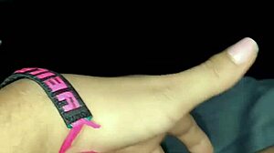 Asian MILF Masturbates Shaved Pussy to Orgasm Watching Porn