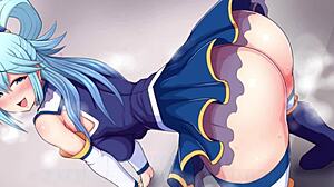 Aqua judges your perversion with femdom JOI and CEI choices