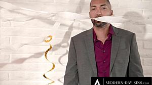 Studs Compete To Cum Inside Ebony Babe's Pussy