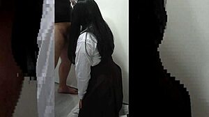 My best friend’s student girlfriend visits for homework and deepthroat.