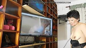 Slut Goes Crazy With Cock On Camera