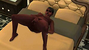 Demi Rubs One Out In Hentai Style!