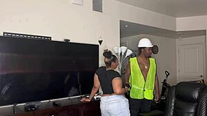 Construction Worker Whore Kendale Gives Client Bbc On Job