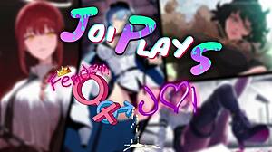 Aqua judges your perversion with femdom JOI and CEI choices