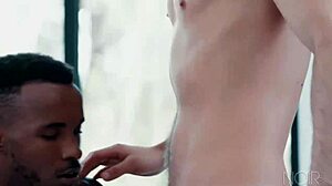 Jett Rink's inked body takes hard interracial anal pounding