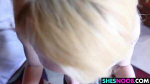 Huge Ass Blonde Teen Victoria Paradice Takes Monster Cock Hard