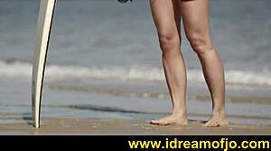 i surf and masturbate on the beach alone