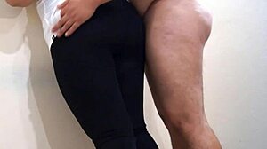 I GET SO EXCITED I RIP HER LEGGINGS!