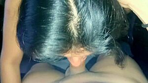 I stay home alone with my girlfriend's sister who sucks it well