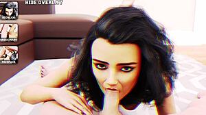 Amber Gives A Blowjob In College Kings Homecoming