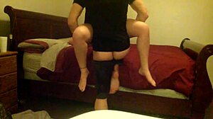 Hot pregnant chick nailed by husband