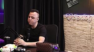 woman kisses him and angers another man who cums on car door