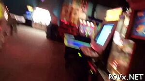 Bare teen 18+ beauties fucking pussy in hardcore pov orgasm