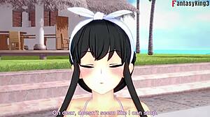 Yor Forger Bikini Pool Scene In Spy X Family