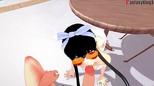 Yor Forger Bikini Pool Scene In Spy X Family