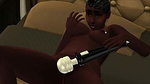 Demi Rubs One Out In Hentai Style!