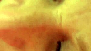 horny german mature gets vagina licked in doggystyle and handjob for cumshot!