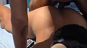 Happy Halloween! Twink gets fucked bareback by big monster cock in amateur gay scene