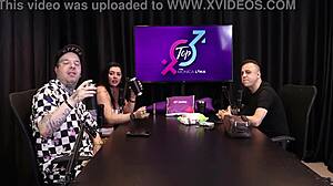 woman kisses him and angers another man who cums on car door