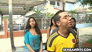 latina hooker with perfect ass fucks client