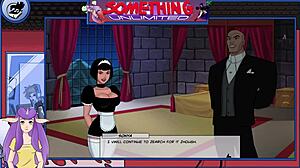 In Something Unlimited part 145, the maid handles a big cock. 😏