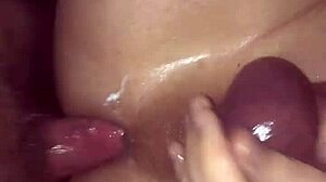 german husband bareback fun at home