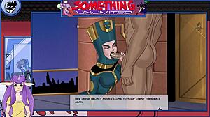 In Something Unlimited part 145, the maid handles a big cock. 😏