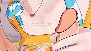 Step siblings in cute anime outfits.