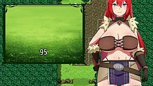 redhead rebecca saves her love from bandits