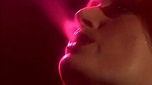 redhead mistress monica mayhem sucks her chained slave before fucking