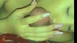 i miss my step daddy so i suck his cock in the bedroom with wet brunette milf