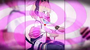 hypnotic induction in hentai anime style