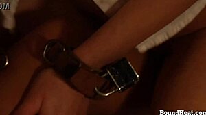 i finger deep pussy and hump legs with lesbian slave