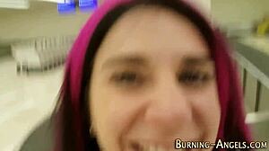 Goth emo slut gets fisted in high definition alternative fetish.