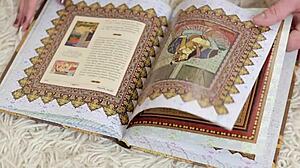 I-I can't believe this enchanting angel with huge tits is licking my massive stick!