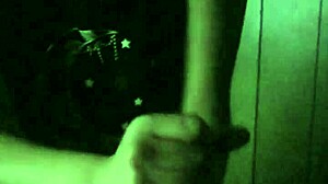 I gave my cute petite girlfriend a handjob until cumshot.