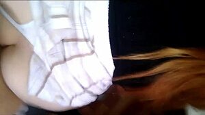 fucking the big ass mexican schoolgirl in the classroom, public cumshot.