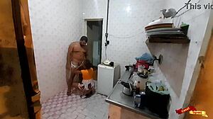 Fudendo na cozinha com minha enteada - anal teen