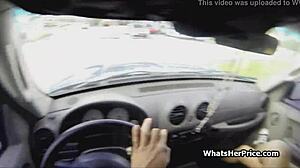 cute but broke teen in glasses gets picked up for sex for cash