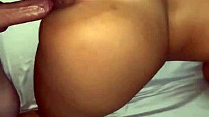 fat ass latina bent over for intense doggystyle pounding