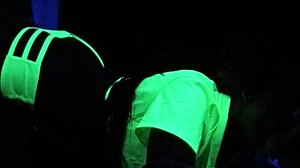 Dayanara, are you ready for some black light fetish sex in POV?