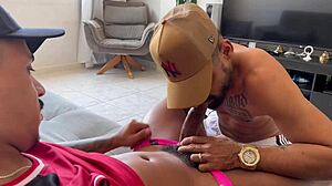 caught in pov gay action, friend's boy joins for sucking fun - full on rad