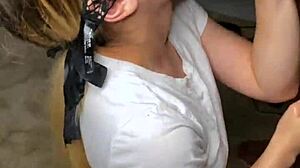 Blonde Amateur's Homemade Interracial Encounter