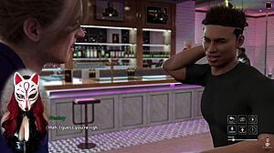 Playful Fox Enjoys Upskirts In Outdoor Anime Cosplay Game