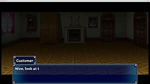 I am the paradise angel in this bondage game.