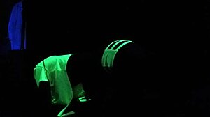 Dayanara, are you ready for some black light fetish sex in POV?