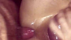 german husband bareback fun at home